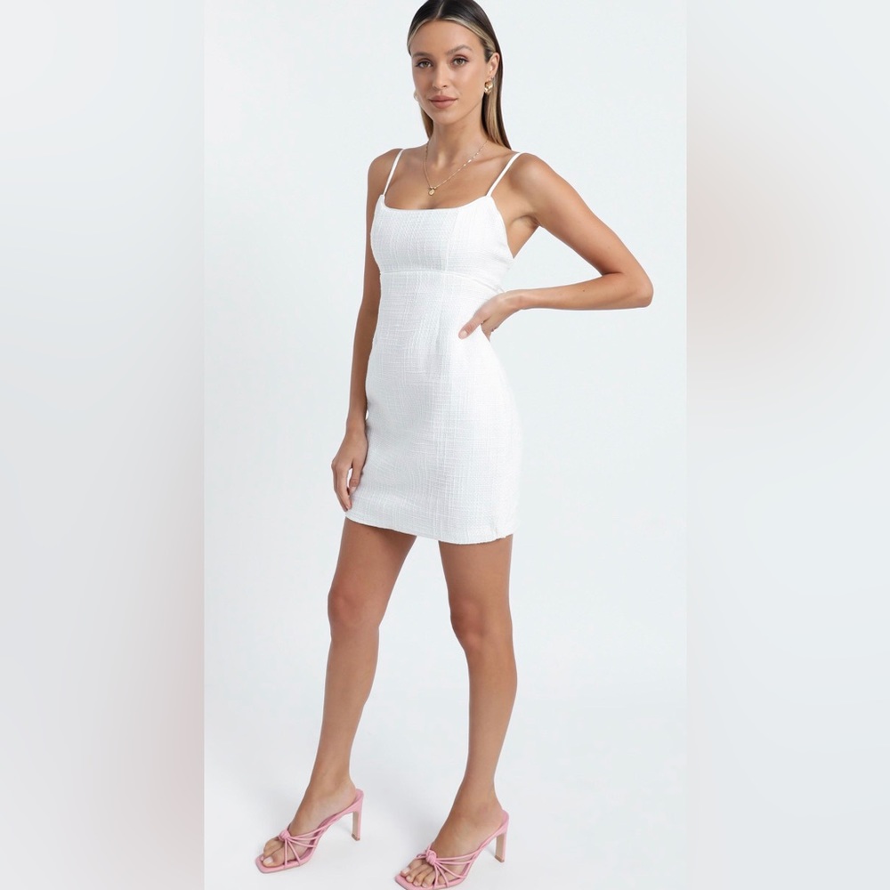 ELKIN DRESS IN WHITE - Picture 3 of 10